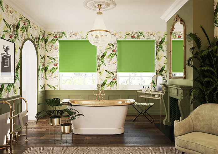 Trinity (FR Blackout), Parakeet - Roller Blind - Image 8